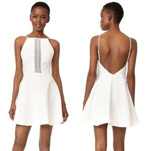 Keepsake The Label White Do It Right Mini Dress